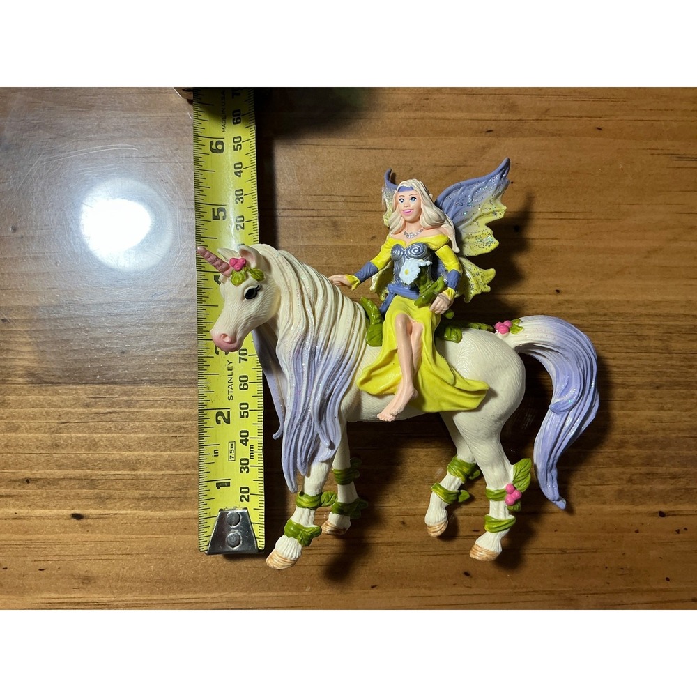Schleich Bayala Unicorn Pegasus Fairy Sera Rainbow Magical Lot of 6 - Picture 15 of 16